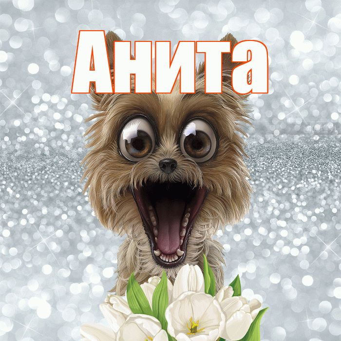 Анита! Желаю хорошего дня! Красивая открытка Аните!