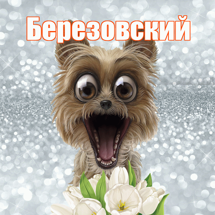 Березовский! Желаю хорошего дня! Красивая открытка Березовскию!