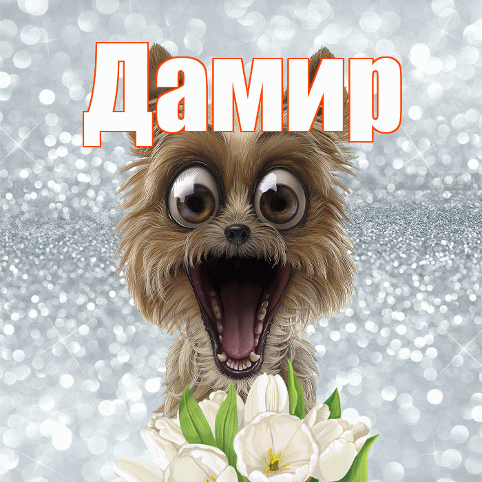 Дамир! Желаю хорошего дня! Красивая открытка Дамиру!