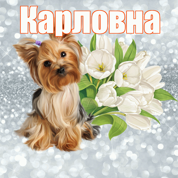 Карловна! Желаю хорошего дня! Красивая открытка Карловне!