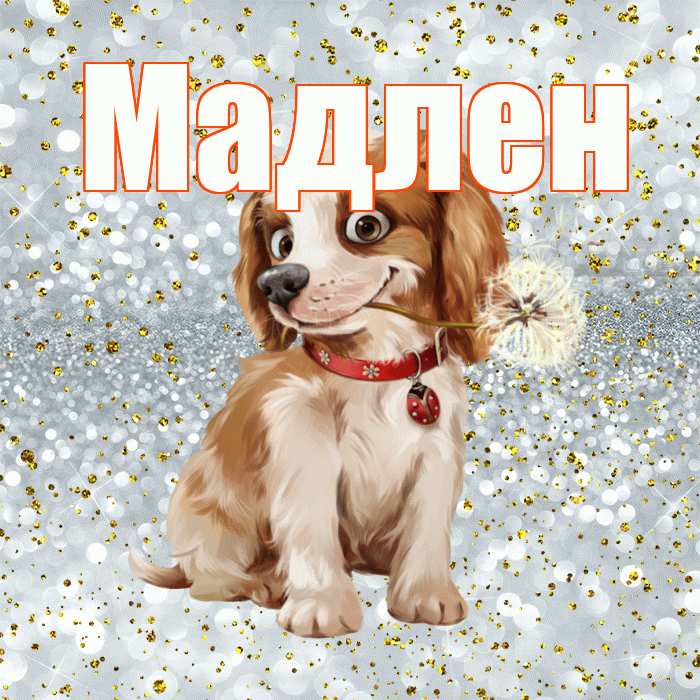Мадлен! Желаю хорошего дня! Красивая открытка Мадлене!