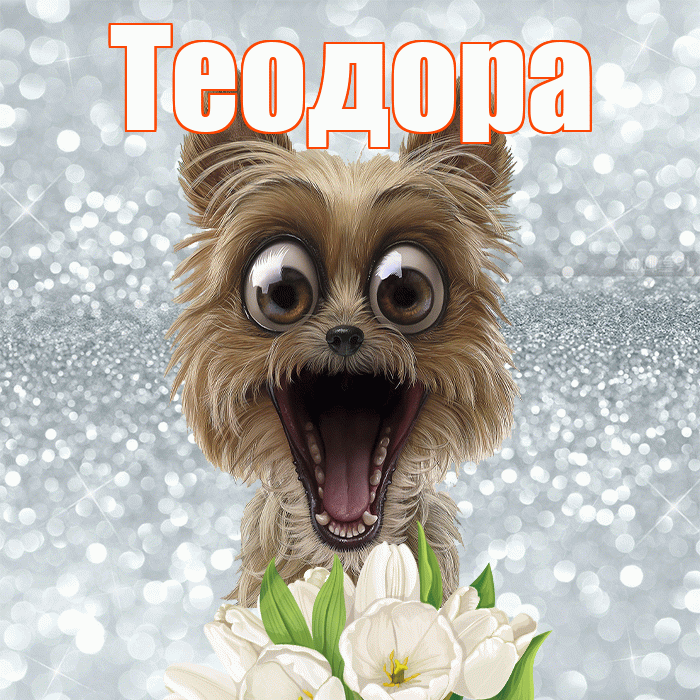Теодора! Желаю хорошего дня! Красивая открытка Теодоровне!