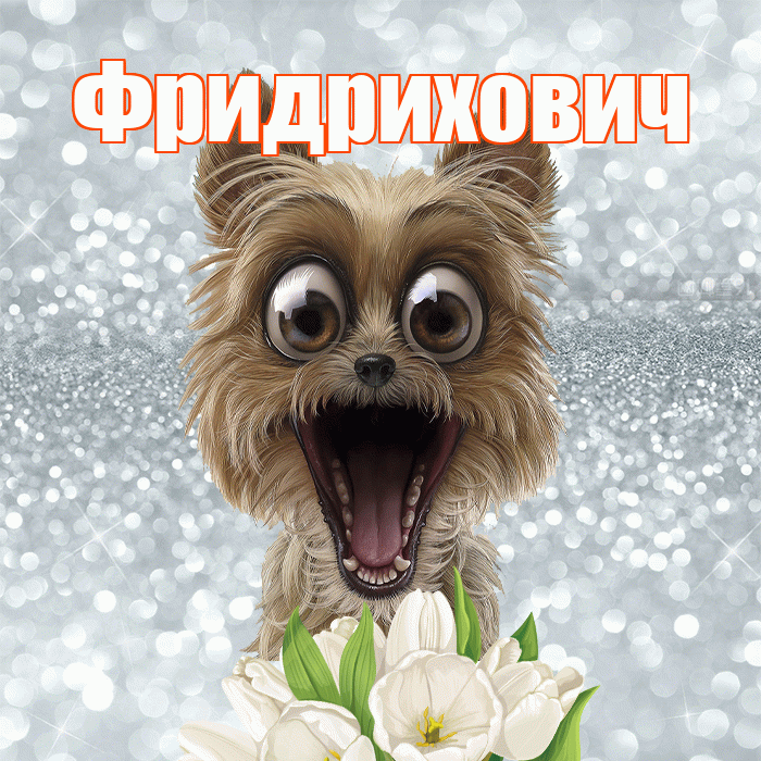 Фридрихович! Желаю хорошего дня! Красивая открытка Фридриховичу!