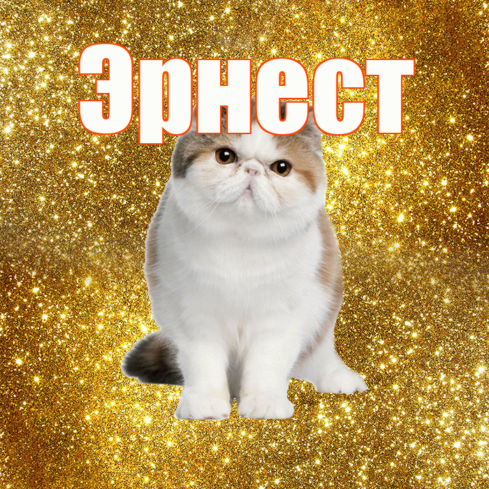 Эрнест! Желаю хорошего дня! Красивая открытка Эрнесту!