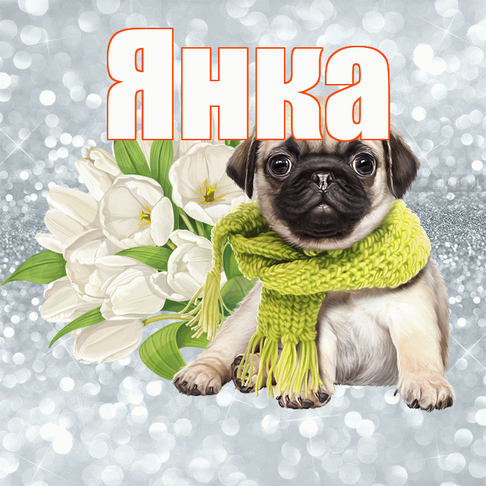 Янка! Желаю хорошего дня! Красивая открытка Янке!