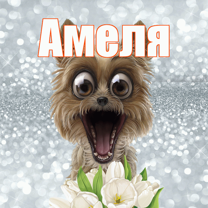 Амеля! Красивого тебе утра! Красивая открытка !