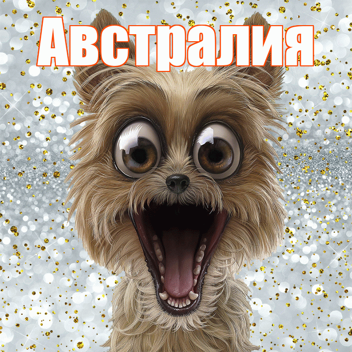 Австралия! Не грусти! Красивая открытка Австралии!