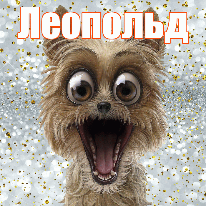 Леопольд! Не грусти! Красивая открытка Леопольду!