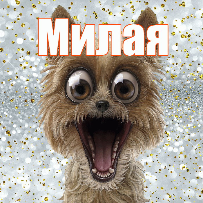 Милая! Не грусти! Красивая открытка Милой!