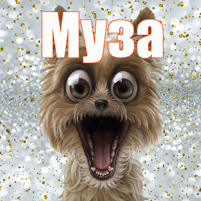 Муза! Не грусти! Красивая открытка Музе!