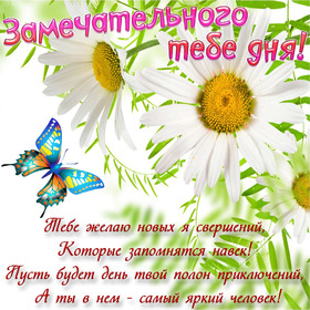 Новая картинка! Пожелание доброго дня! Красивая открытка! Каждый новый день неповторим — в этом и есть его...