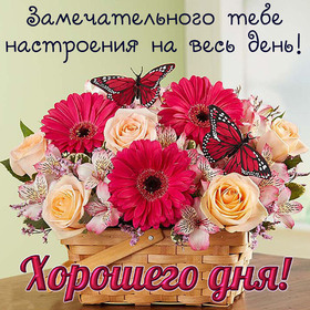 Новая открытка! Добрый день, россияне! Прекрасного всем дня! Человек рожден для счастья. А оно невозможно без любимой...