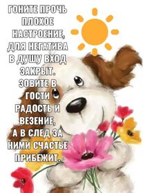 Картинка! Открытка со словом Улыбнись! Картинка! Желаю, чтобы успех прилип к тебе, как банный лист к мягкому...