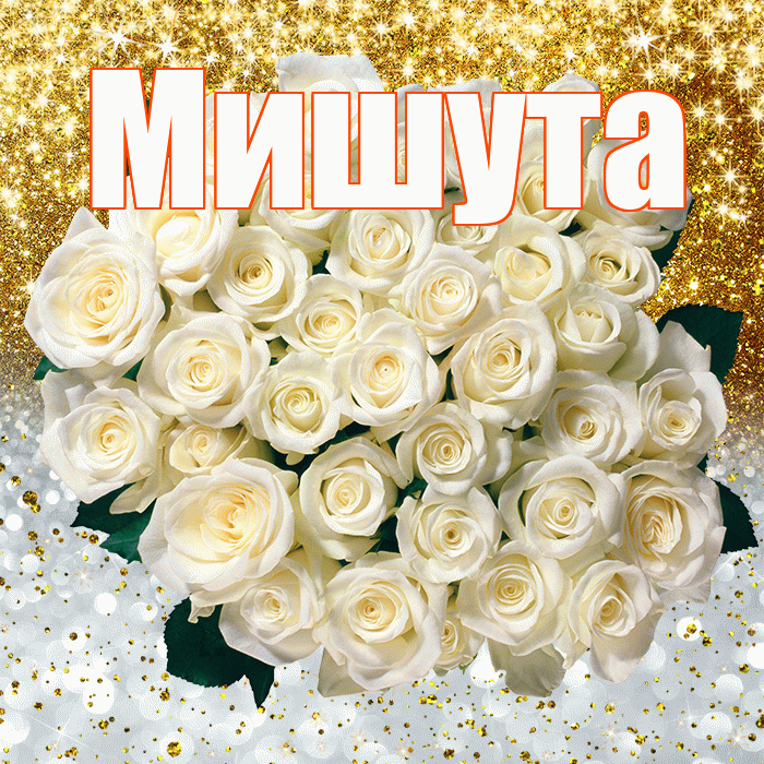 Мишута! Привет! Красивая открытка !