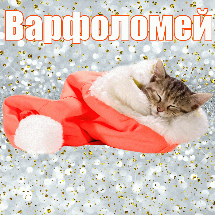 Варфоломей! Приятных тебе снов! Красивая открытка Варфоломею!