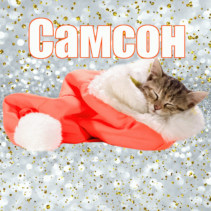 Самсон! Приятных тебе снов! Красивая открытка Самсону!