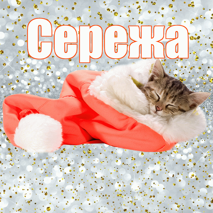 Сережа! Приятных тебе снов! Красивая открытка Серёжащей!