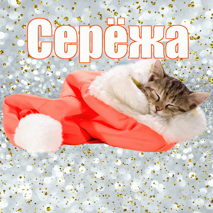 Серёжа! Приятных тебе снов! Красивая открытка !