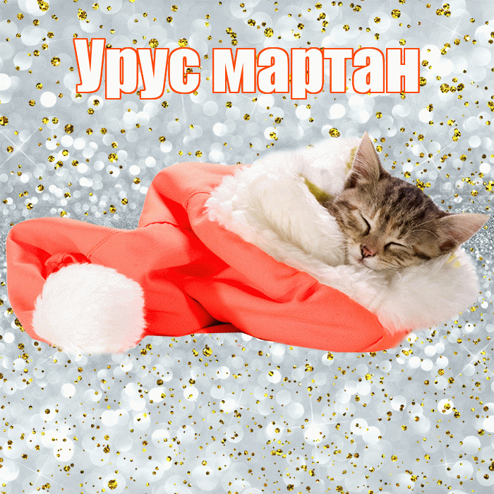 Урус мартан! Приятных тебе снов! Красивая открытка !