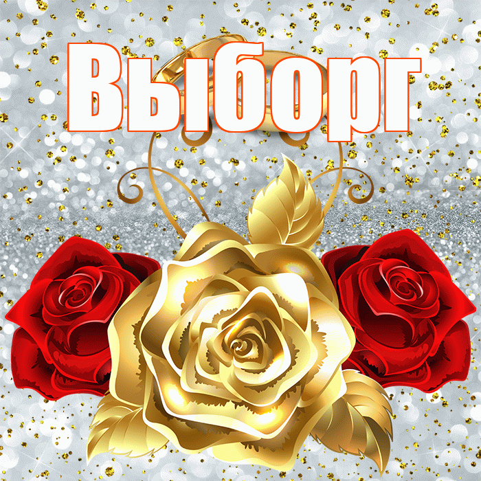 Выборг! С годовщиной свадьбы! Красивая открытка Выборгу!