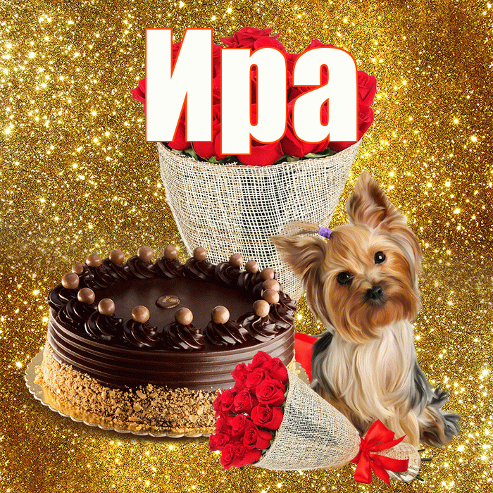Ира! С днем бухгалтера! Красивая открытка Ире!
