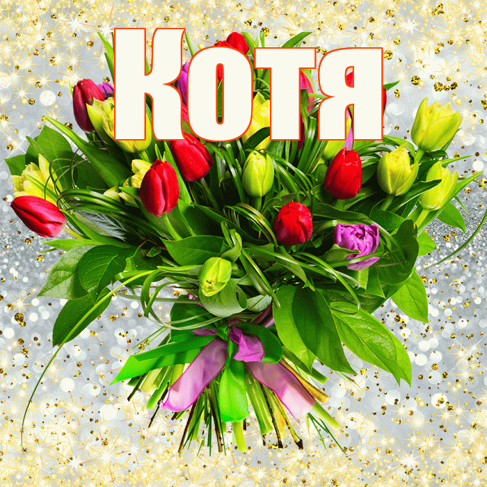 Котя! С днем бухгалтера! Красивая открытка Коте!