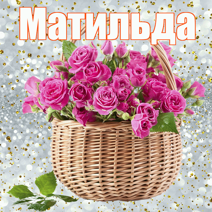 Матильда! С днем бухгалтера! Красивая открытка Матильде!
