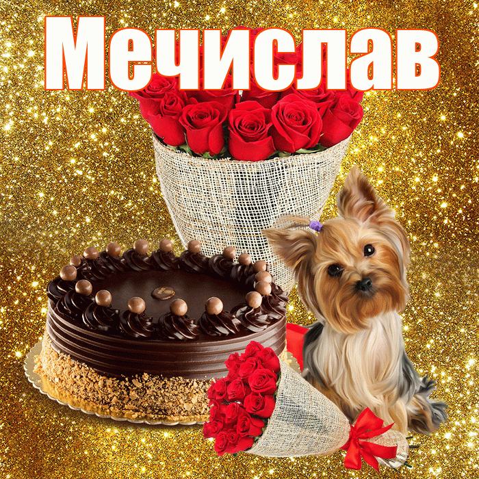 Мечислав! С днем бухгалтера! Красивая открытка Мечиславу!
