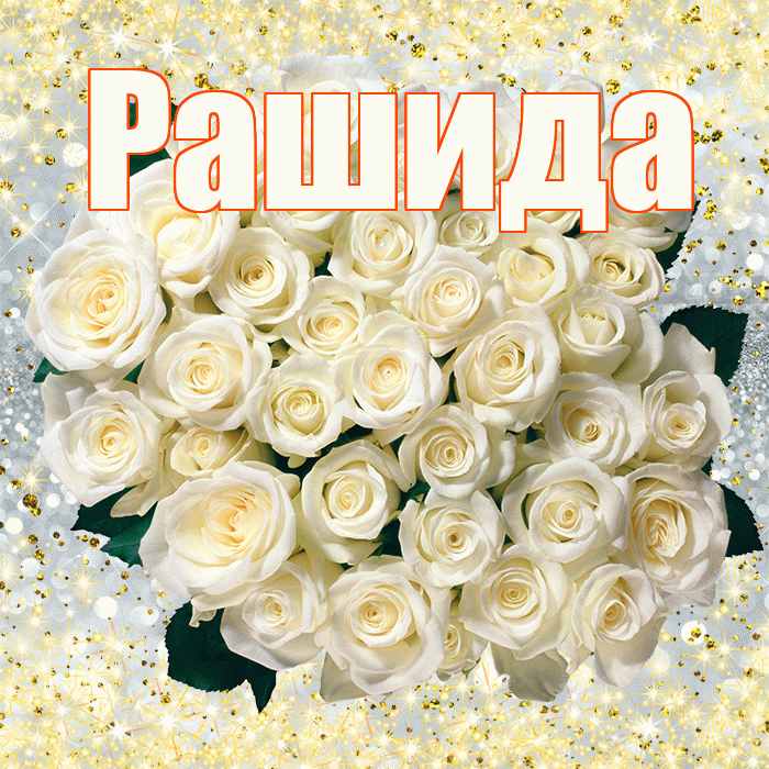 Рашида! С днем бухгалтера! Красивая открытка Рашиде!