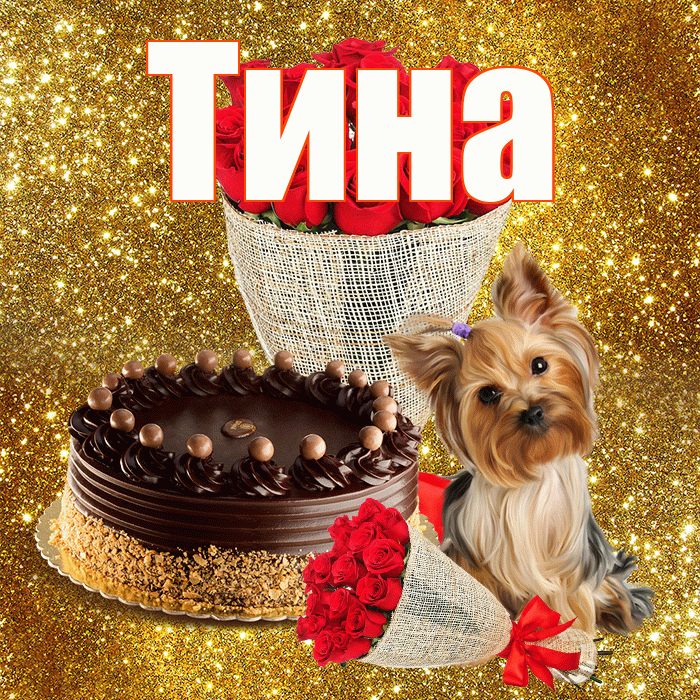 Тина! С днем бухгалтера! Красивая открытка Тине!