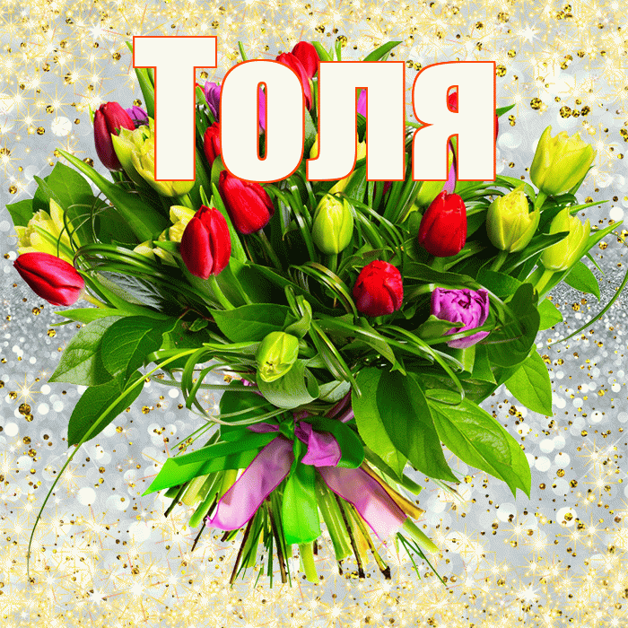 Толя! С днем бухгалтера! Красивая открытка Толю!
