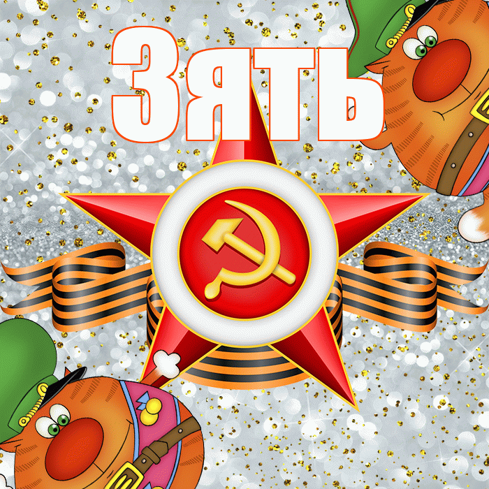 Зять! С днём защитника Отечества! Красивая открытка Зятю!