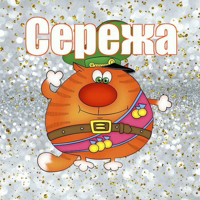 Сережа! С днём защитника Отечества! Красивая открытка Серёжащей!