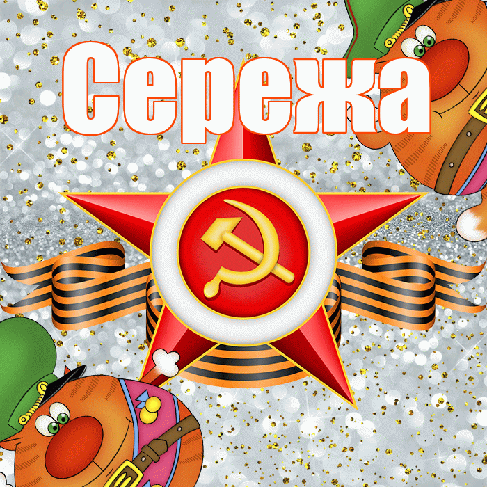 Сережа! С днём защитника Отечества! Красивая открытка Серёжащей!