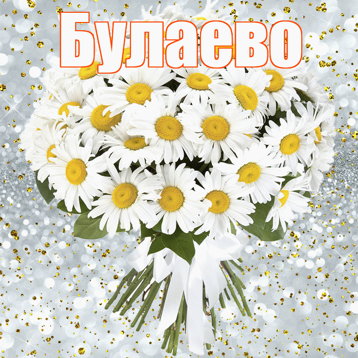 Булаево! С днём рождения! Красивая открытка Булаево!