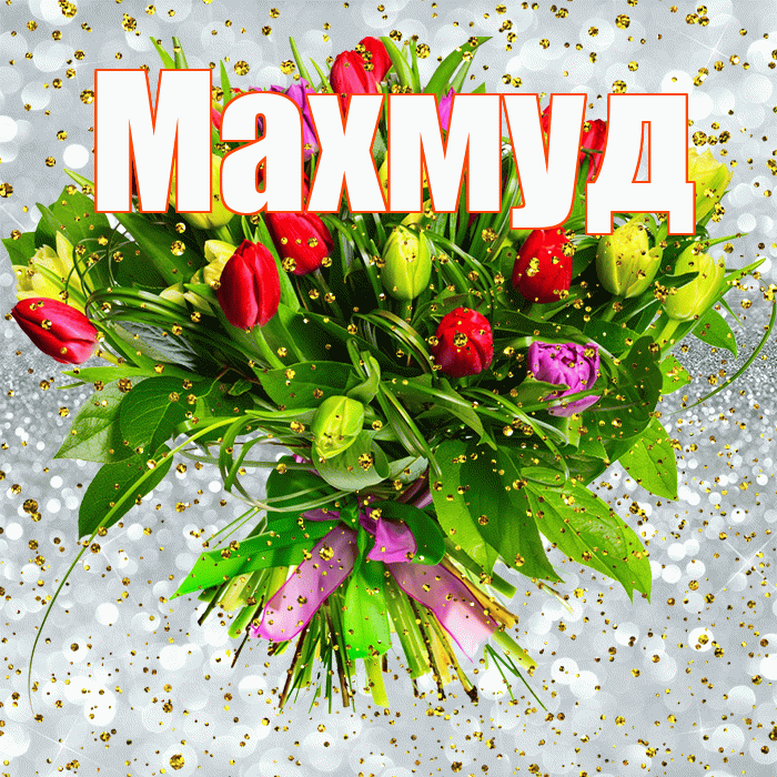 Махмуд! С днём рождения! Красивая открытка Махмуду!