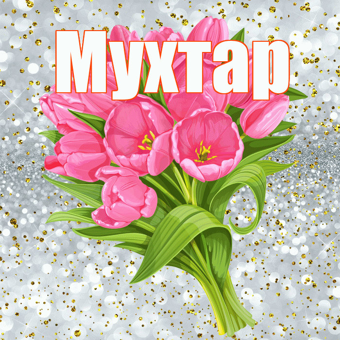 Мухтар! С днём рождения! Красивая открытка Мухтару!