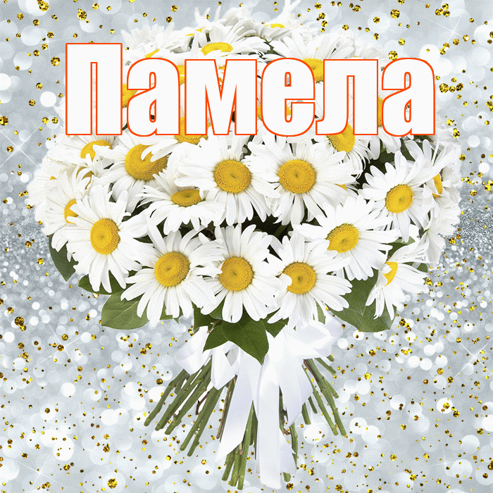 Памела! С днём рождения! Красивая открытка Памеле!