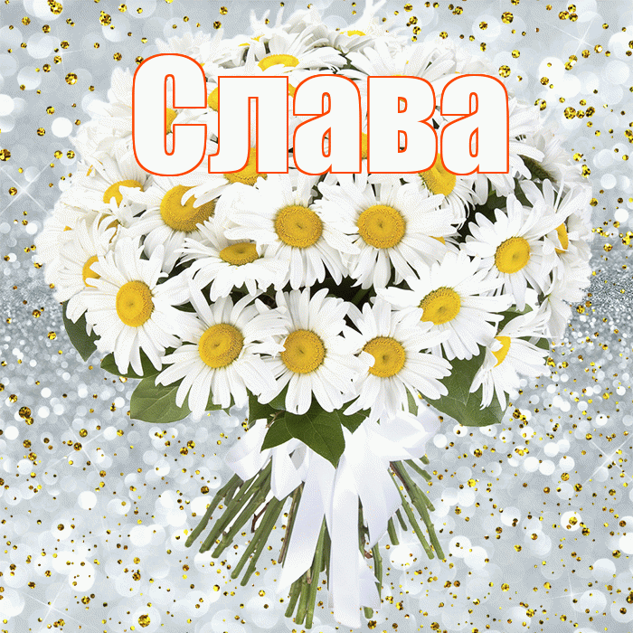 Слава! С днём рождения! Красивая открытка Славе!