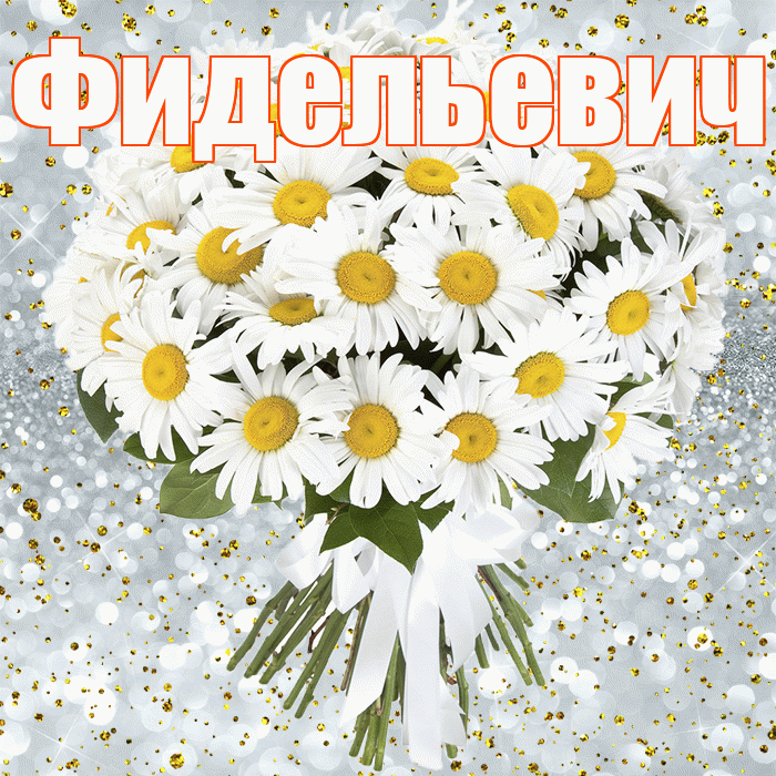 Фидельевич! С днём рождения! Красивая открытка Фидельевичу!