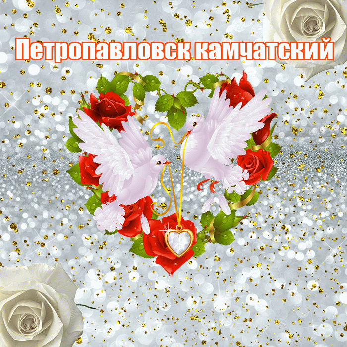 Петропавловск камчатский! С днём свадьбы! Красивая открытка Петропавловску!