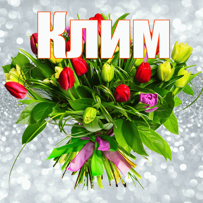 Клим! С днём счастья! Красивая открытка Климу!