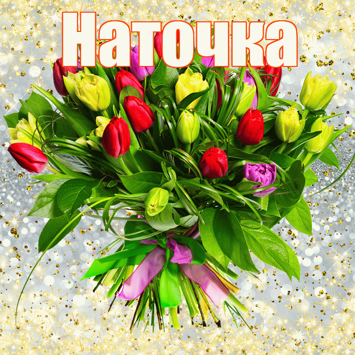 Наточка! С днём учителя! Красивая открытка !