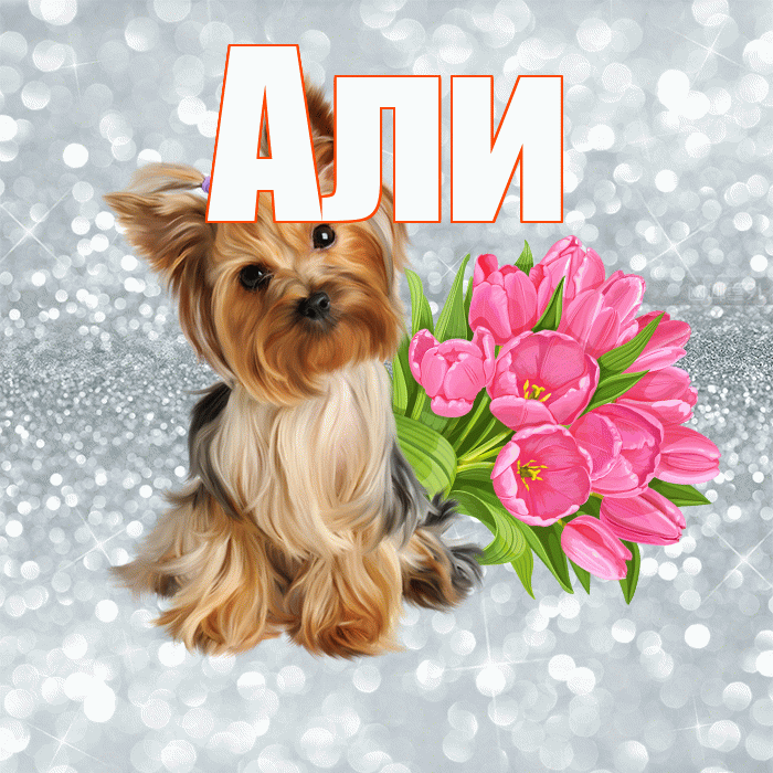 Али! С добрым утром! Красивая открытка Али!