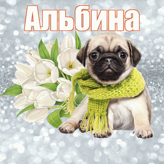 Альбина! С добрым утром! Красивая открытка Альбине!