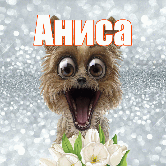 Аниса! С добрым утром! Красивая открытка Анисе!