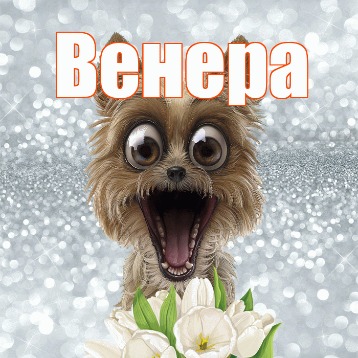 Венера! С добрым утром! Красивая открытка Венере!