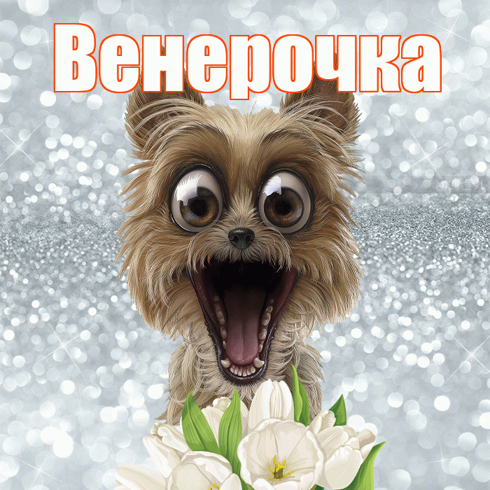 Венерочка! С добрым утром! Красивая открытка !
