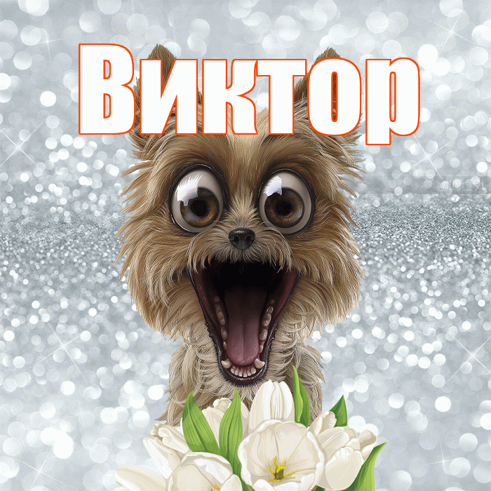 Виктор! С добрым утром! Красивая открытка Виктору!