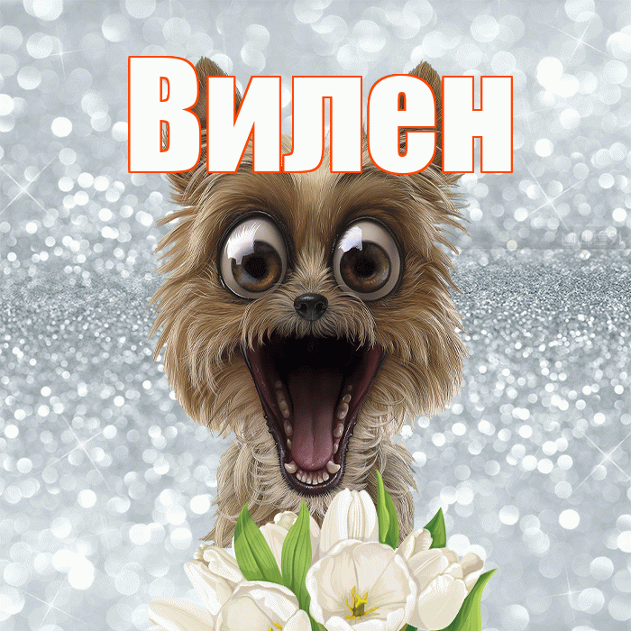 Вилен! С добрым утром! Красивая открытка Вилену!